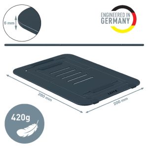 Leitz Ergo aluminium verstelbare laptopstandaard, grijs