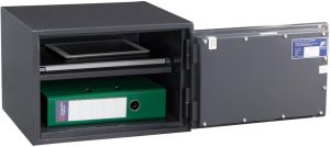 De Raat DRS Global 2 K kluis, met sleutelslot, 26 l