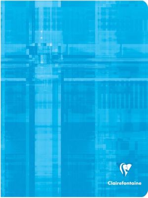 Clairefontaine cahier Metric, ft 17 x 22 cm, 96 pages, s&eacute;y&egrave;s, couleurs assorties