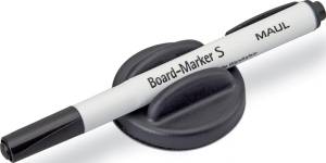 MAUL bordwisser magnetisch met whitebordmarker S zwart