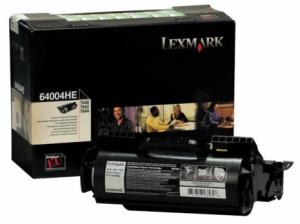 Lexmark toner 64004HE, zwart, highyield,