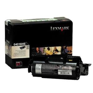 Lexmark toner 64016HE, zwart, 21.000 pag