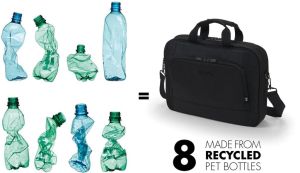 Dicota sac informatique Eco Top Traveller, pour ordinateurs portables jusqu'&agrave; 14,1 pouces, noir