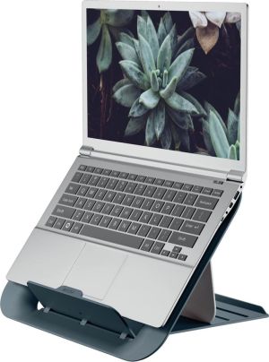 Leitz Ergo Cosy laptopstandaard, 80 % gerecycleerd kunststof, grijs