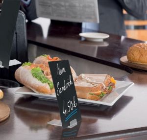 Securit krijtbordjes basis, pak met 10 stuks