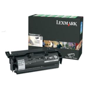 Lexmark toner 0T650H11E, noir, 25.000 pa