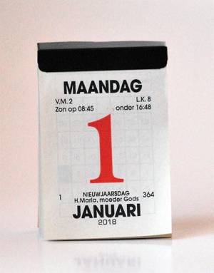 Dagblokkalender Huisvriend 2026