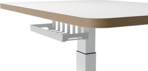 Leitz Ergo Zit/Sta bureau, klein, elektrisch, op voet