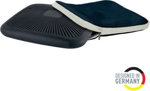 Leitz Ergo Actief wiebelkussen, met hoes, grijs