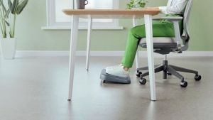Leitz Ergo verstelbare voetensteun, 80 % gerecycleerd, grijs