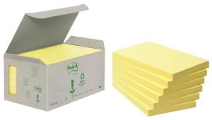 Post-it Recycled Tower Pack Jaune ft 76 