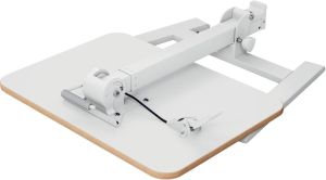 Leitz Ergo inklapbaar Zit/Sta bureau, klein, manueel, op voet