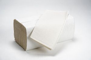 Handdoek ZZ-vouw Natural, 250 vel, pak van 15 stuks