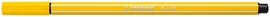 STABILO Pen 68 viltstift, neon geel