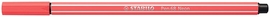 STABILO Pen 68 viltstift, neon rood
