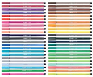 STABILO Pen 68 viltstift, turkoois