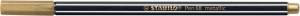 STABILO Pen 68 metallic viltstift, goud