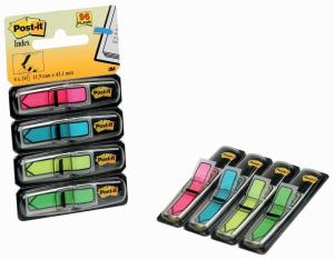 Post-it Index flèches 12mm 4 couleurs