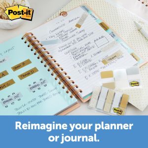 Post-it Index, Metallic Collection, ft 11,9 mm x 43,2mm, 5 x 20 stuks