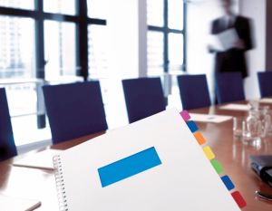 Post-it Index Strong, ft 25,4 x 38 mm, set de 3 couleurs (rose, vert et orange), 22 cavaliers par couleur