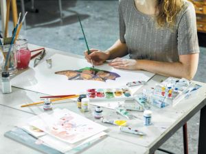 Talens plakkaatverf Extra Fijn tube van 20 ml, wit