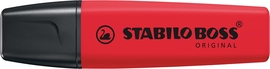 STABILO BOSS ORIGINAL surligneur, vrai rouge