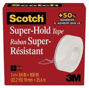 Scotch plakband Super Hold, ft 19 mm x 25,4 m, pak van 6 rollen