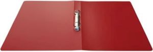 Alpha ringmap, voor ft A4, uit PP, 2 ringen van 25 mm, rood
