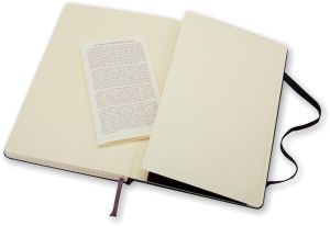 Moleskine carnet de notes, ft 9 x 14 cm, geruit, couverture solide, 192 pages, noir