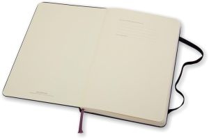 Moleskine notitieboek, ft 9 x 14 cm, effen, harde cover, 192 bladzijden, zwart