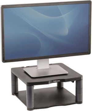 Fellowes beeldschermhouder in de hoogte verstelbaar (min. 64 mm tot 165 mm) met basis uit plastic