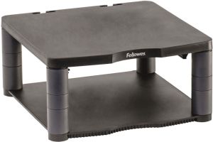 Fellowes beeldschermhouder in de hoogte verstelbaar (min. 64 mm tot 165 mm) met basis uit plastic