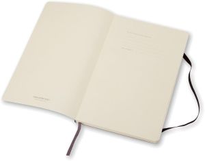 Moleskine carnet de notes, ft 9 x 14 cm, uni, couverture flexible, 192 pages, noir