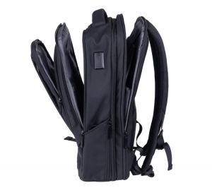 Donau Travel rugzak Berlin, 16 l, 15,6 inch, zwart