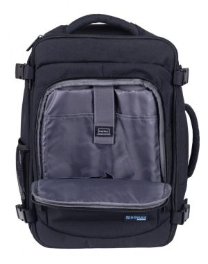 Donau Travel rugzak Warsaw, 23 l, 15,6 inch, zwart