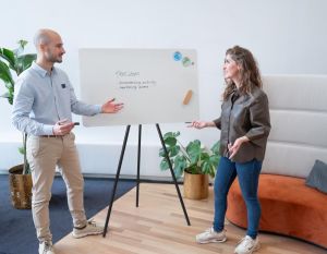 Legamaster flipover Sketch Infinite, ft 69 x 110 cm, magnetisch, driepoot