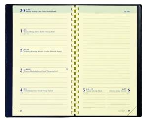 Brepols Notaplan Genova, zwart, 2026