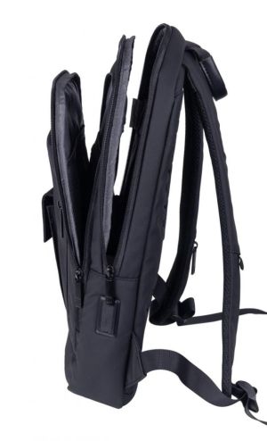 Donau Travel rugzak Rome, 9 l, 13,3 inch, zwart