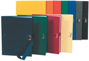 Exacompta uitschuifmap, voor ft A4, uit geplastificeerd karton, zonder kleppen