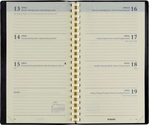 Brepols Interplan Seta, bordeaux, 2026