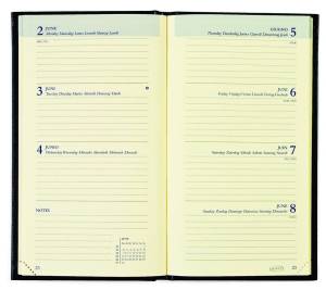 Brepols Interplan Lima 6-talig, zwart, 2026