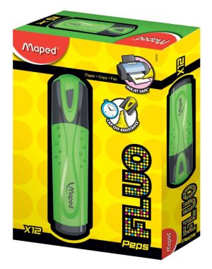 Maped markeerstift Fluo'Peps Classic groen