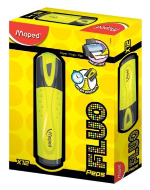 Maped markeerstift Fluo'Peps Classic geel