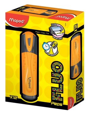 Maped markeerstift Fluo'Peps Classic oranje