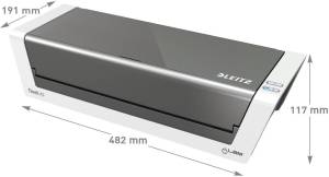 Leitz iLAM Touch 2 lamineermachine, voor ft A3, grijs