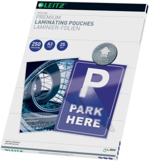 Leitz lamineeretuis Ilam ft A3, 2 x250 m