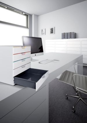 Durable Ladeblok Varicolor, 5 laden, wit meubel