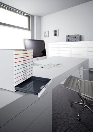 Durable Ladeblok Varicolor, 10 laden, wit meubel