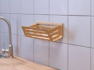 Tesa clou adh&eacute;sive pour carrelage et m&eacute;tal, r&eacute;glable, supporte 3 kg, blister de 2 pi&egrave;ces