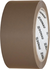 DONAU ruban adh&eacute;sif d'emballage Hot-Melt, 50 microns, 48 mm x 66 m, brun